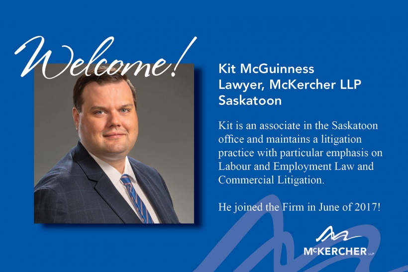 Kit's Welcome Announcement
