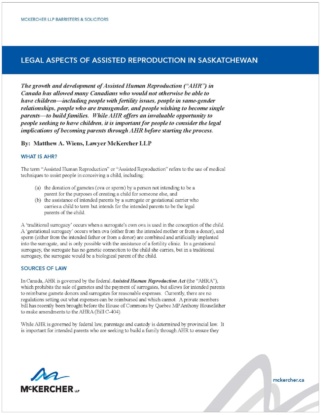 Legal Aspects of AHR by MAW JUNE 2018