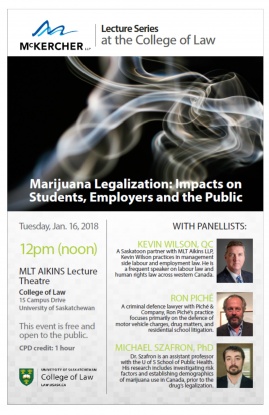 McKercher Lecture Series Marijuana JAN 2018