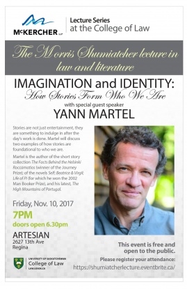 MCK Lecture Martel REGINA NOV 2017
