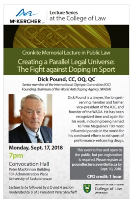 McKercher Lecture Pound September 2018